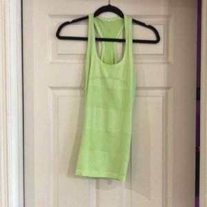 Lime green lily lemon swiftly tech tank